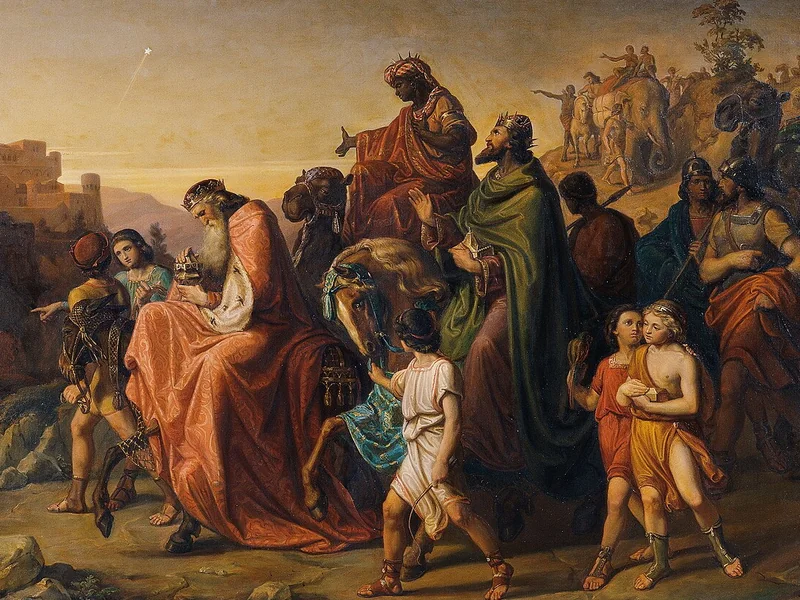 1829-August von Wörndle - Il viaggio dei Magi